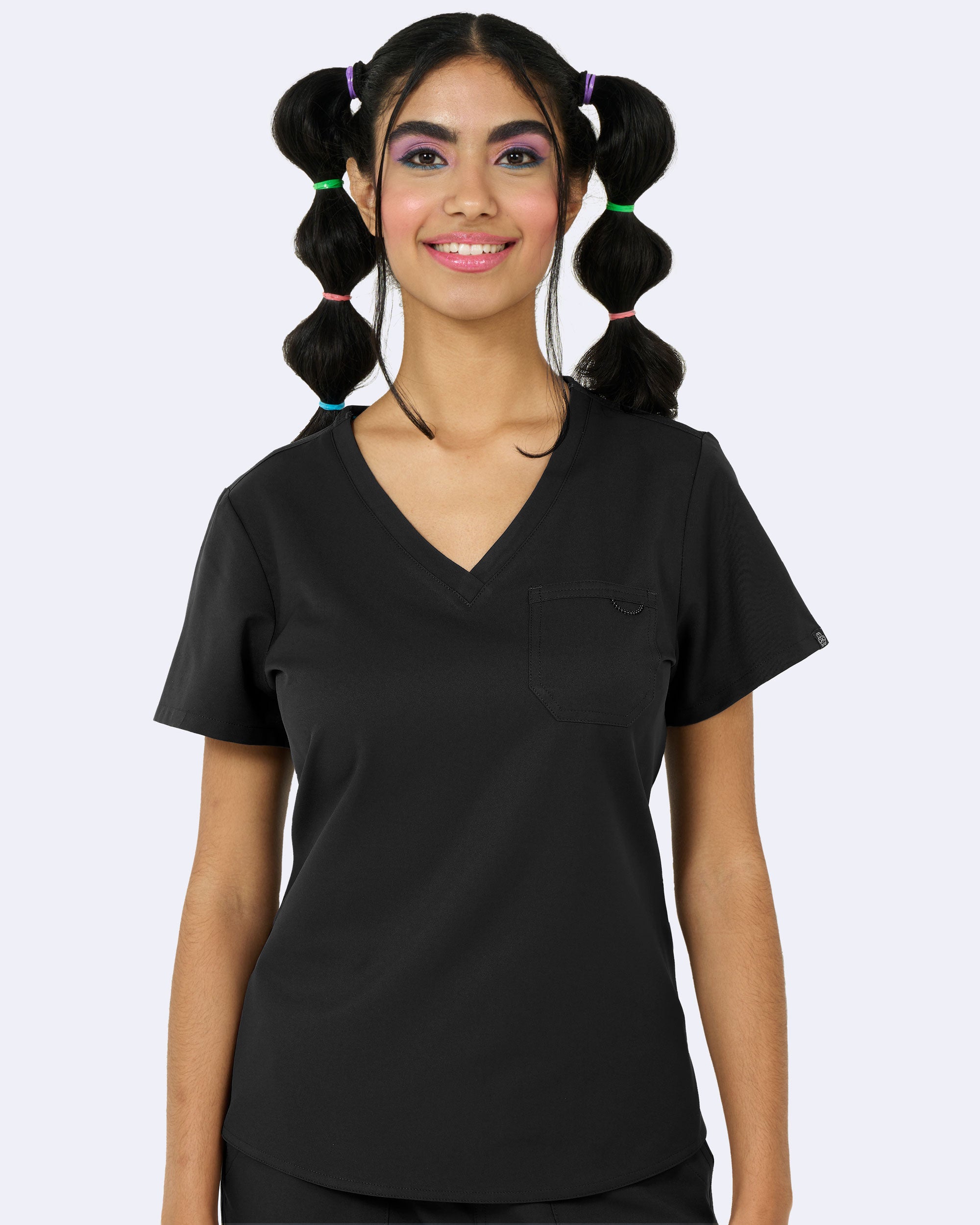Elevate Tuck-In Top in Black