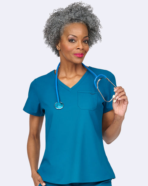 Elevate Tuck-In Top in Caribbean