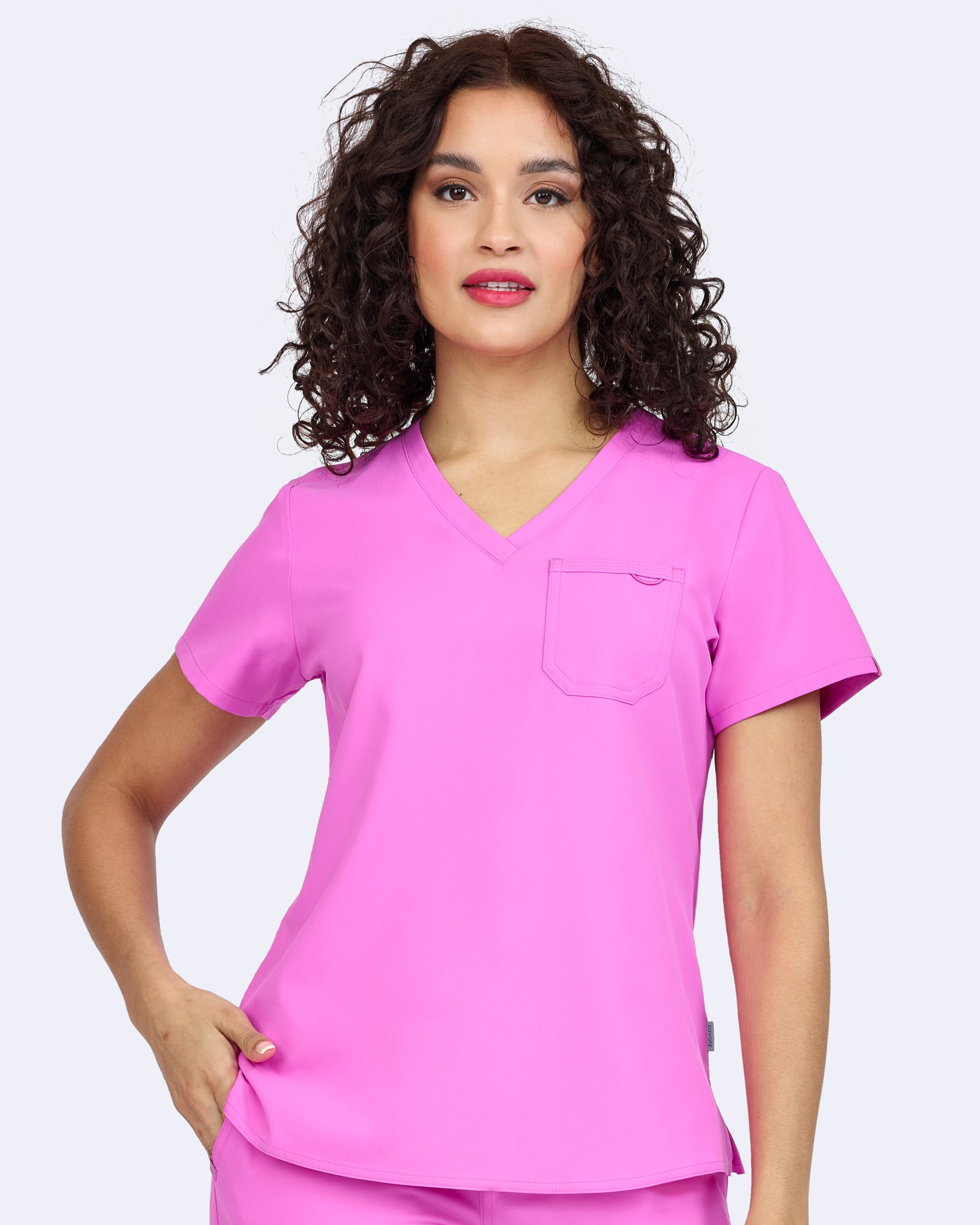 Elevate Tuck-In Top in Orchid