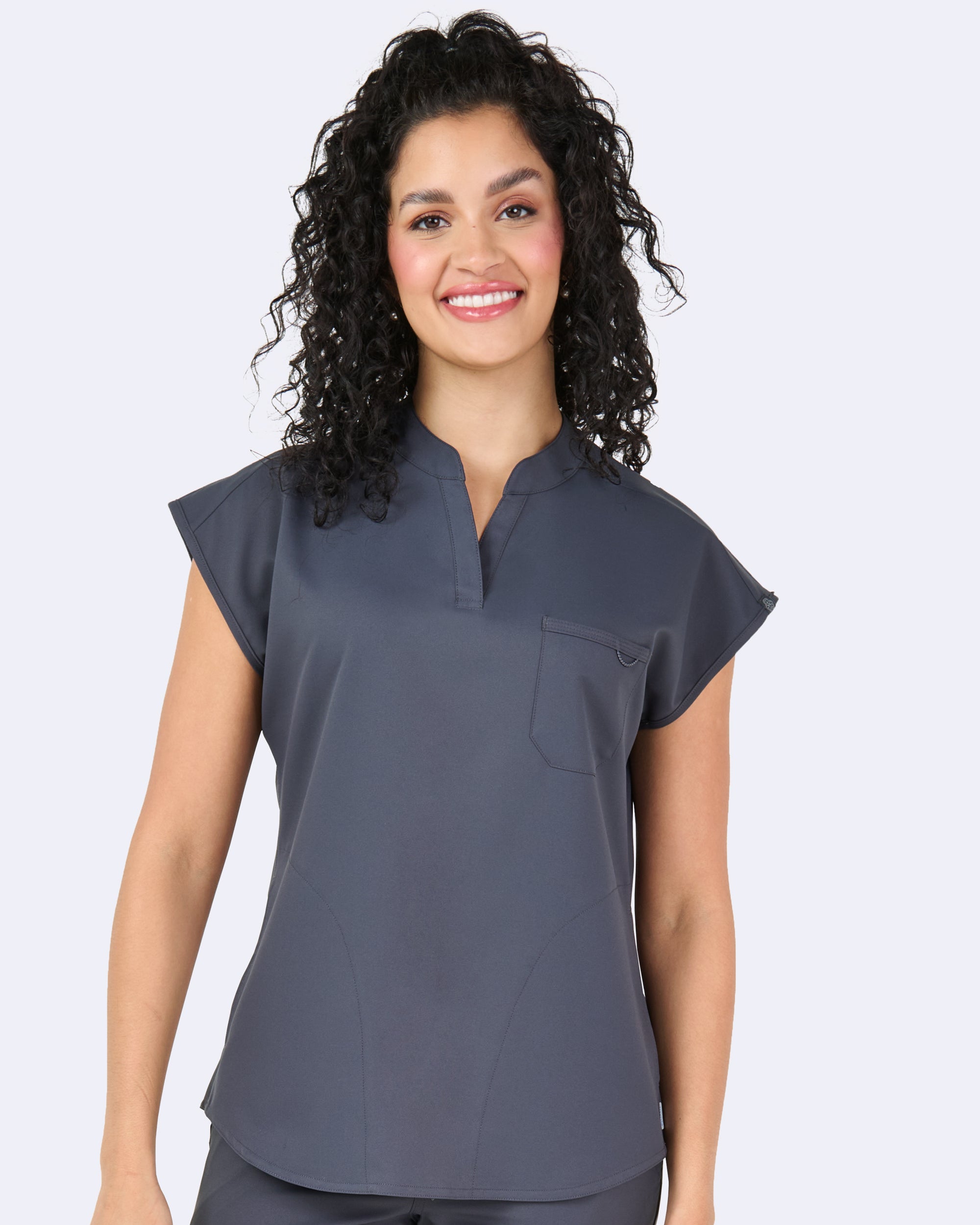 Dynamic Top in Pewter