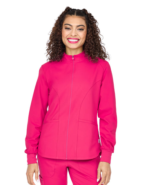 Comfort Warm Up Jacket in Azalea
