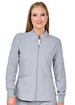Comfort Warm Up Jacket in Light Grey