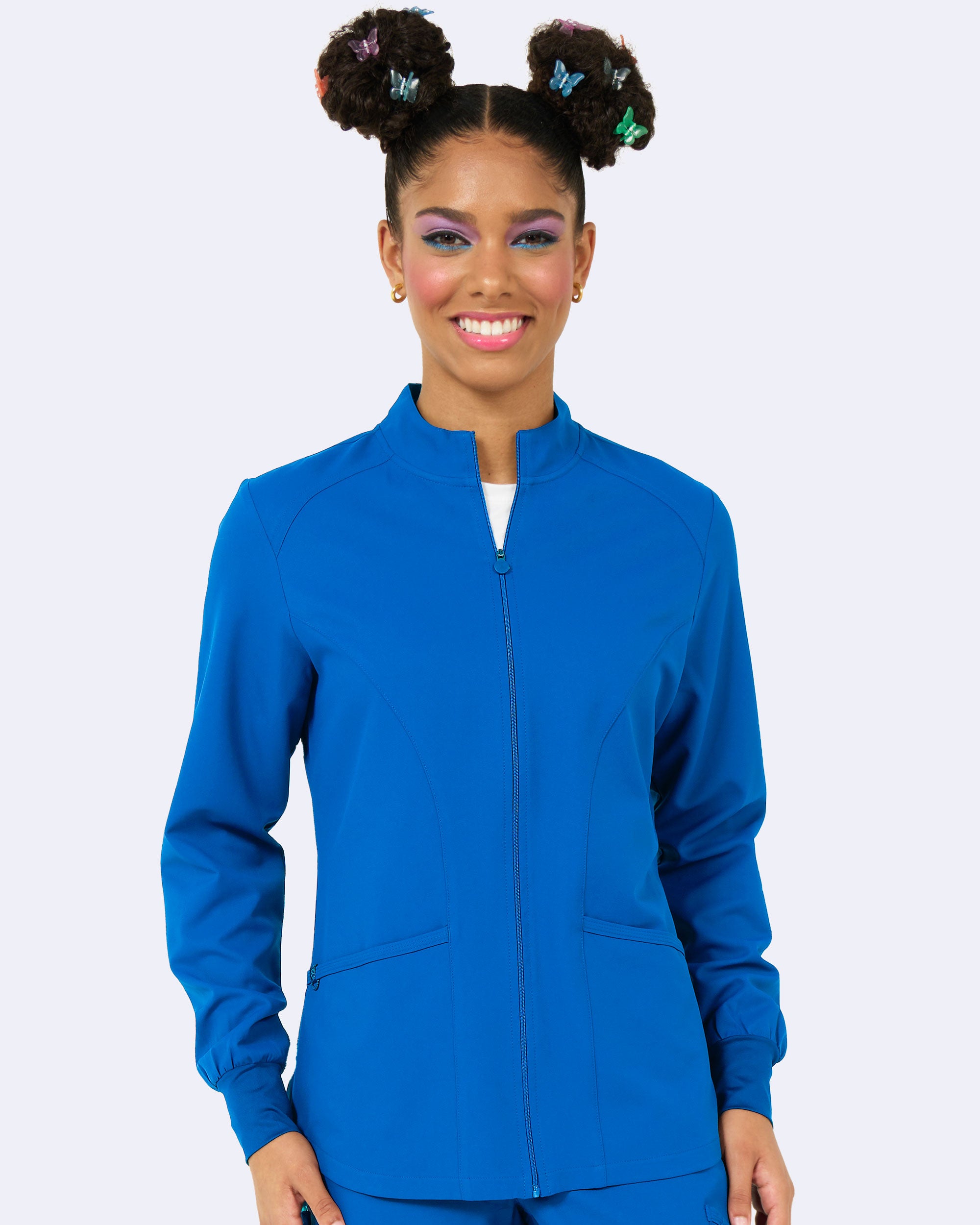 Comfort Warm Up Jacket in Royal