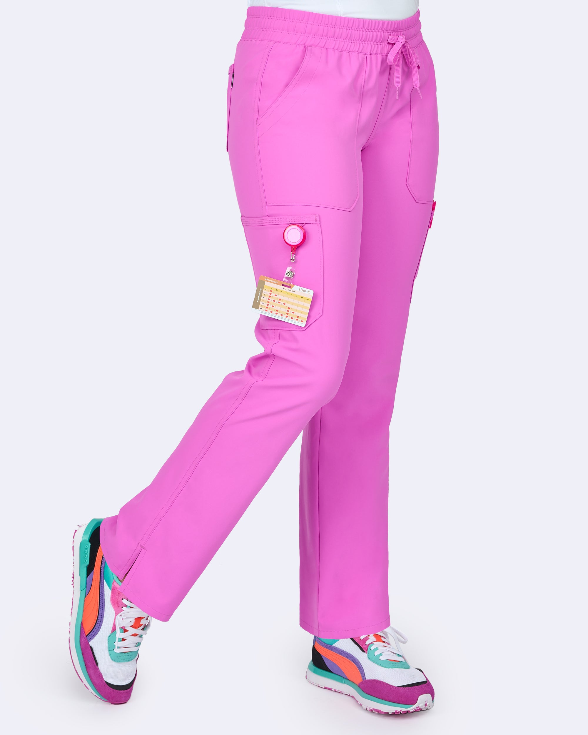 Energy Straight Leg Pant - Petite in Orchid