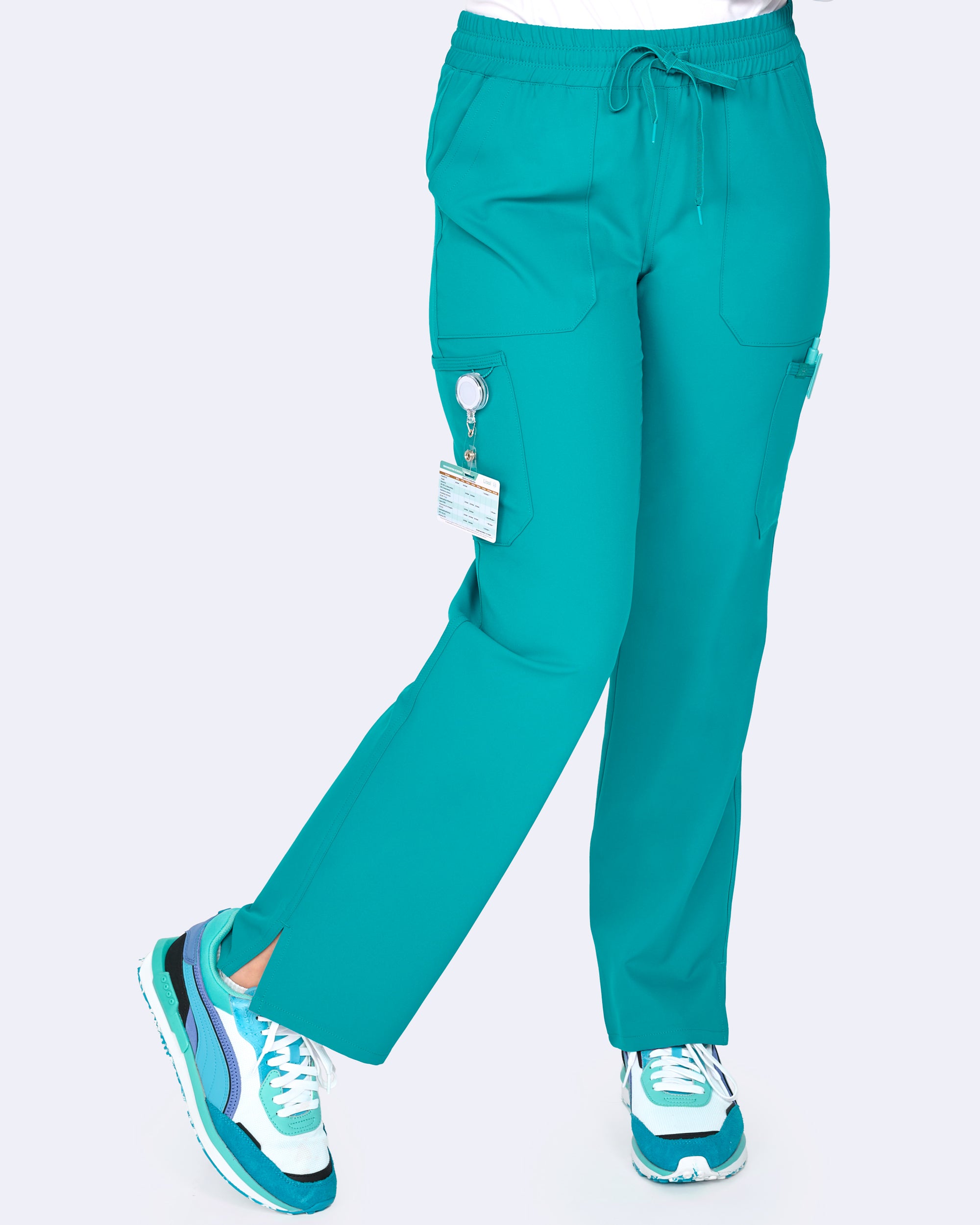 Energy Straight Leg Pant - Regular in Teal